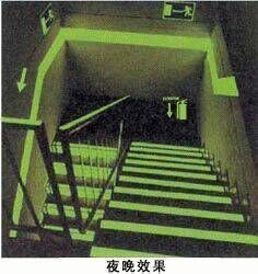 水性蓄能發光涂料